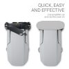 Комплект от 2 защити за перката за дрон DJI Mini 2/DJI Mini/DJI Mini SE, Kwmobile, сив, силикон, 57979.01