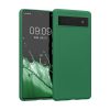 Калъф Kwmobile за Google Pixel 6a, силиконов, зелен, 58053.227