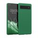 Калъф Kwmobile за Google Pixel 6a, силиконов, зелен, 58053.227