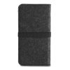 Kwmobile Universal Cover XL размер - 6,8 инча, микрофибър, сив, 58046.02