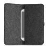 Kwmobile Universal Cover XL размер - 6,8 инча, микрофибър, сив, 58046.02