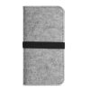Kwmobile Universal Cover размер XL - 6,8 инча, микрофибър, сив, 58046.01