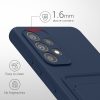 Калъф Kwmobile за Samsung Galaxy A52/Galaxy A52 5G/Galaxy A52s 5G, силиконов, син, 55083.17