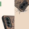 Калъф Kwmobile за OnePlus Nord 2 5G, дърво, кафяв/черен, 56448.08