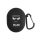Калъф за слушалки Google Pixel Buds 2 (2020), Kwmobile, Черен/Бял, Силикон, 58157.01