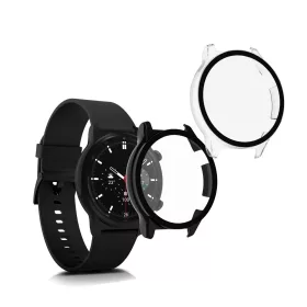   Комплект от 2 калъфа за Honor Watch GS 3, Kwmobile, черен/прозрачен, пластмаса, 58188.01