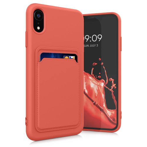 Калъф Kwmobile за Apple iPhone XR, силиконов, розов, 55116.76