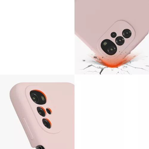 Калъф Kwmobile за Motorola Moto G22, Силиконов, Кремав, 58207.10