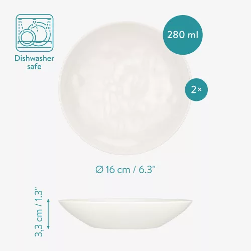 Комплект 2 купи с поставка за вода и храна за котки Navaris, 280 ml, 58240.01