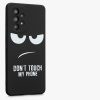 Калъф Kwmobile за Samsung Galaxy A53 5G, силиконов, черен/бял, 58241.02
