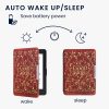 Капак за Amazon Paperwhite 7, Kwmobile, Многоцветен, Екологична кожа, 45569.51