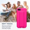 Калъф Kwmobile за Apple iPhone 8/iPhone 7/iPhone SE 2, силиконов, розов, 58279.77