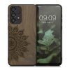 Калъф Kwmobile за Samsung Galaxy A33 5G, дърво, кафяв, 58316.01