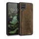 Калъф Kwmobile за Samsung Galaxy A12, дърво, кафяв, 55092.03