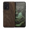 Калъф Kwmobile за Samsung Galaxy A33 5G, дърво, кафяв, 58316.03
