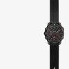 Рамка за циферблат за Garmin Fenix 7, Kwmobile, черен/сребрист, алуминий, 58350.01