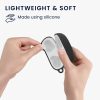 Калъф за слушалки SoundPEATS Air3 Pro, Kwmobile, черен, силикон, 58342.01
