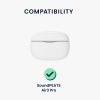 Калъф за слушалки SoundPEATS Air3 Pro, Kwmobile, черен, силикон, 58342.01