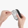 Калъф за слушалки SoundPEATS Air3 Pro, Kwmobile, черен, силикон, 58342.01