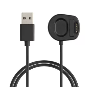   USB кабел за зареждане за Suunto 7, Kwmobile, черен, пластмаса, 58458.01