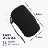 Kwmobile Universal Cover размер XS - 4 инча, Неопрен, Черен, 46188.32.01