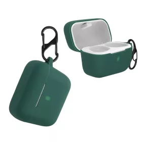   Калъф за слушалки Sennheiser CX True Wireless, Kwmobile, зелен, силикон, 55991.80