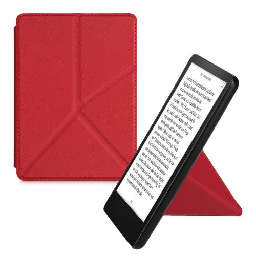 Калъф за Amazon Kindle Paperwhite 11, Kwmobile, червен, еко кожа, 57158.09