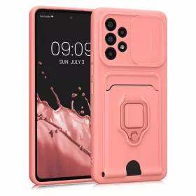   Калъф Kwmobile за Samsung Galaxy A53 5G, Силиконов, Розов, 58577.193