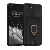 Бъмпър kwmobile за Samsung Galaxy S21 FE, силикон, черен, 58570.01