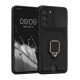 Бъмпър kwmobile за Samsung Galaxy S21 FE, силикон, черен, 58570.01