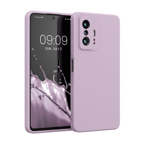 Калъф Kwmobile за Xiaomi 11T/11T Pro, силиконов, лилав, 56573.140