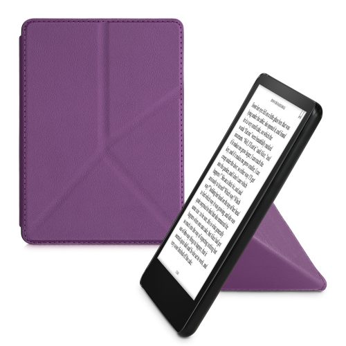 Калъф за Amazon Kindle Paperwhite 11, Kwmobile, лилав, еко кожа, 57158.38