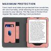 Калъф за Amazon Kindle Paperwhite 11, Kwmobile, розов/сив, еко кожа, 56261.07