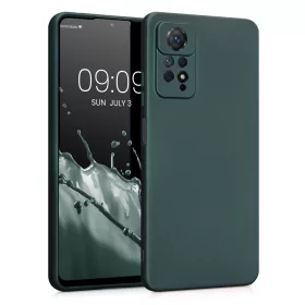   Калъф Kwmobile за Xiaomi Redmi Note 11 Pro/Redmi Note 11 Pro 5G, силиконов, зелен, 58650.14