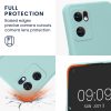 Калъф Kwmobile за OPPO Find X5 Lite, силиконов, зелен, 57633.71