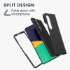 Калъф Kwmobile за Samsung Galaxy Z Fold 4, Еко кожа, Черен, 58680.01