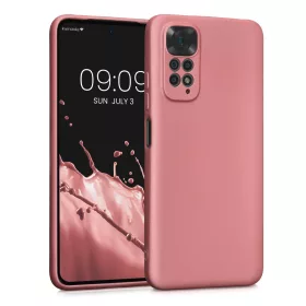  Калъф Kwmobile за Xiaomi Redmi Note 11/Redmi Note 11s, Силиконов, Розов, 58651.31