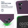 Калъф Kwmobile за OPPO Find X5 Lite, силикон, лилав, 57633.187