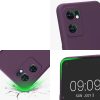 Калъф Kwmobile за OPPO Find X5 Lite, силикон, лилав, 57633.187
