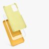 Калъф Kwmobile за Xiaomi Redmi Note 11 Pro/Redmi Note 11 Pro 5G, силиконов, жълт, 57373.191