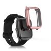 Комплект от 2 калъфа за Huami Amazfit A1608/Amazfit Bip U/Amazfit U pro, Kwmobile, прозрачен/розов, силикон, 57435.03