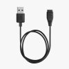USB кабел за зареждане за Coros Pace 2/Apex/Apex Pro, Kwmobile, черен, пластмаса, 58716.01