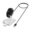 Докинг стойка за Fitbit Inspire 2/Ace 3, Kwmobile, черен/сребрист, метал, 58723.01