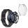 Комплект от 2 калъфа за Huami Amazfit GTS 3/Amazfit GTR 3 Pro, Kwmobile, прозрачен/син, силикон, 58719.02