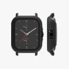 Комплект от 2 калъфа за Huami Amazfit GTS 2, Kwmobile, черен/прозрачен, пластмаса, 58718.01