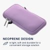 Kwmobile Universal Cover, размер L - 6,5 инча, неопрен, лилаво, 58700.3.108