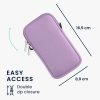 Kwmobile Universal Cover, размер L - 6,5 инча, неопрен, лилаво, 58700.3.108