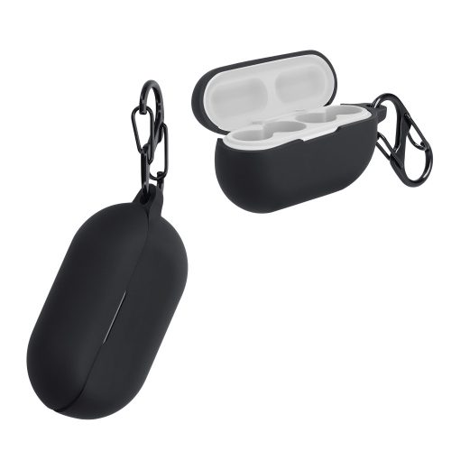 Калъф за Ambie Sound Earcuffs AM-TW01, Kwmobile, черен, силикон, 58710.01
