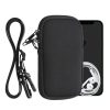 Kwmobile Universal Cover, размер M - 5,5 инча, неопрен, черен, 58700.2.01