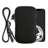 Kwmobile Universal Cover, размер L - 6,5 инча, неопрен, черен, 58700.3.01